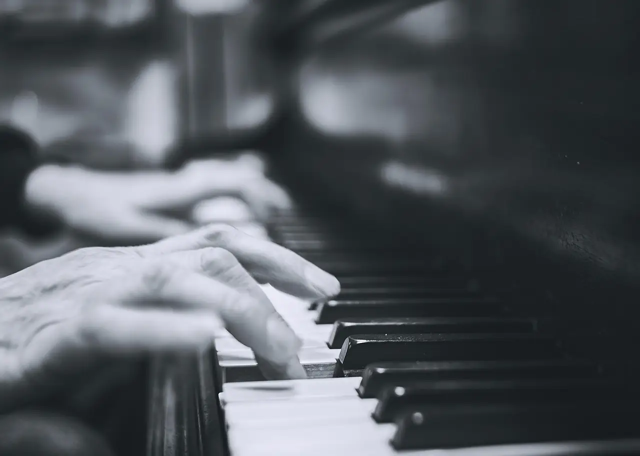 piano, hands, music, musician