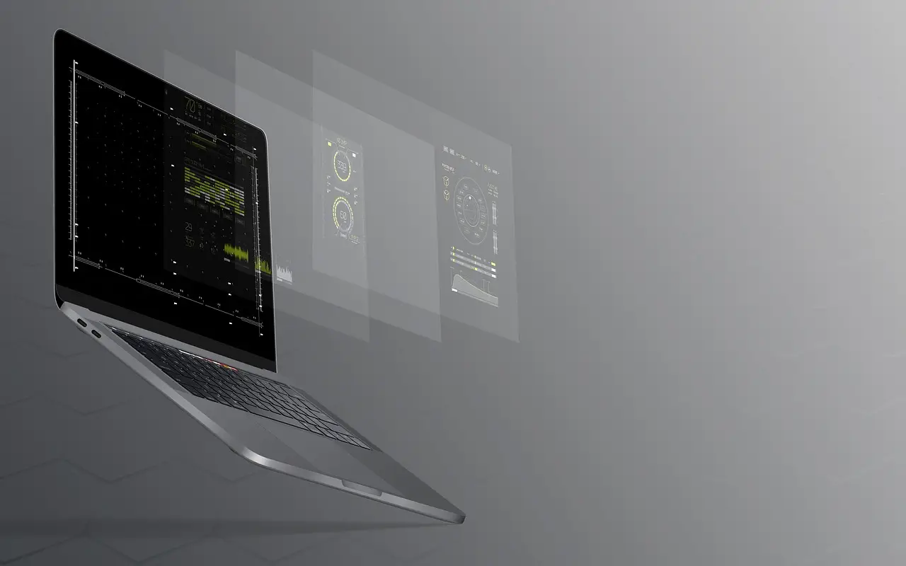 computer, laptop, notebook, 3d wallpapers