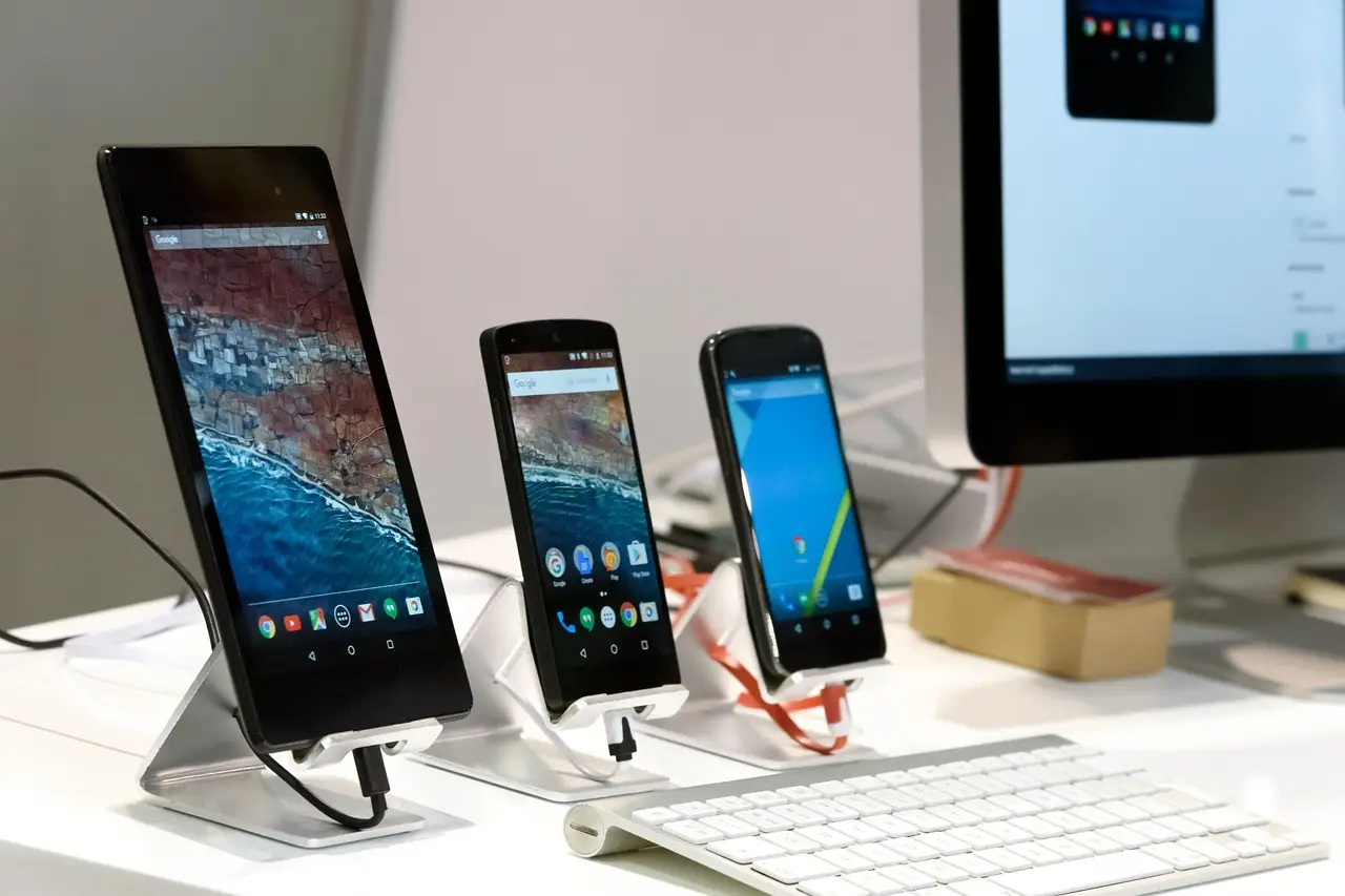 smartphone, computer, technology, business