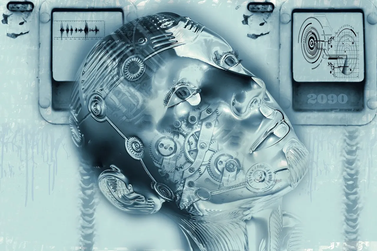 A robot hand, illustrating artificial intelligence