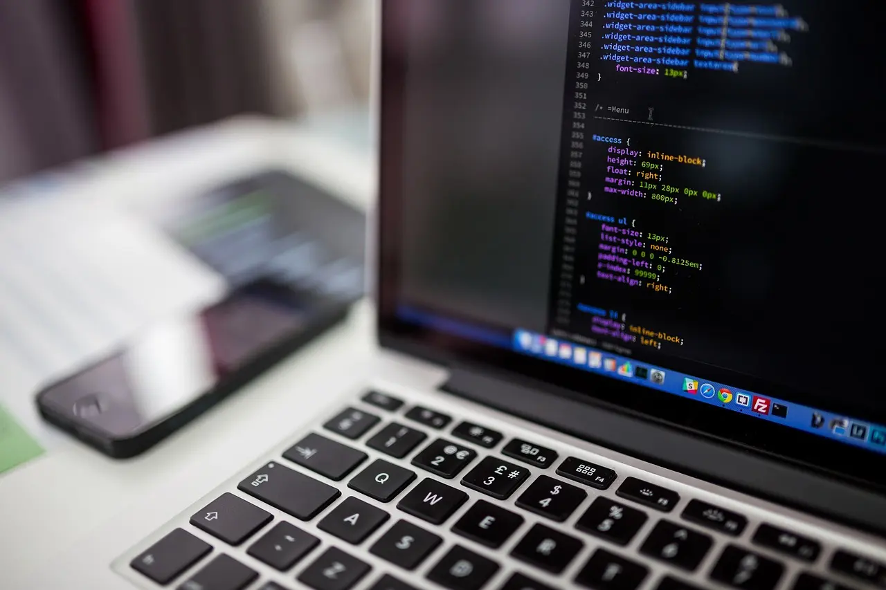 laptop, macbook, codes, coding